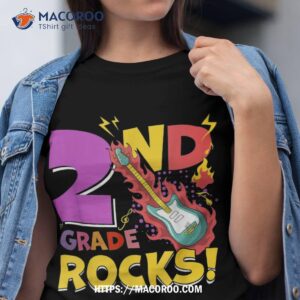 Ready To Rock 2nd Grade Teacher Kids Back To School Costume Shirt