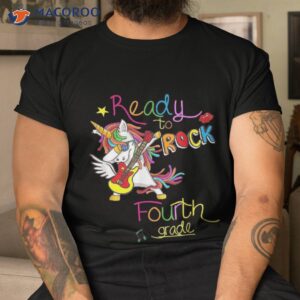 Ready To Rock Fourth Grade Back School Shirts Shirt