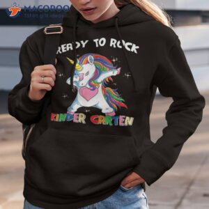 Ready To Rock Kindergarten Back School Unicorn Lover Tee Shirt