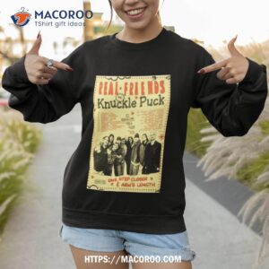 real friends amp knuckle puck co headline fall tour 2023 shirt sweatshirt 1