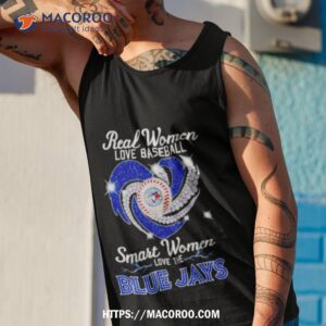 real women love baseball smart women love the blue jays diamond shirt tank top 1