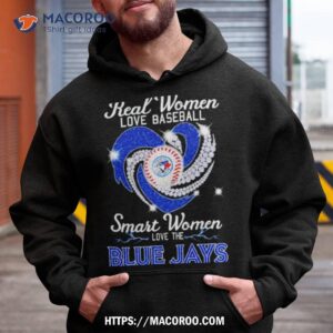 Real Women Love Football Smart Women Love The Blue Jays Shirt