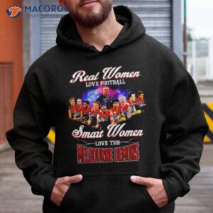 Real Women Love Football Smart Women Love The Melbourne Demons Shirt
