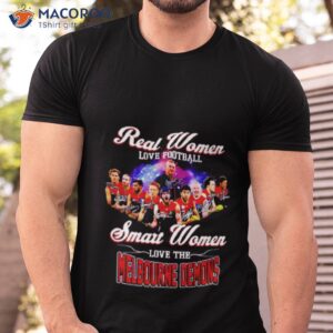 Real Women Love Football Smart Women Love The Melbourne Demons Shirt