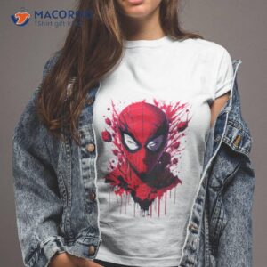 Red Art Spider Verse Spiderverse Movie Shirt