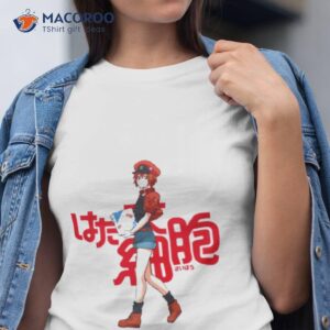 Red Blood Cell Funny Anime Cells At Work Shirt