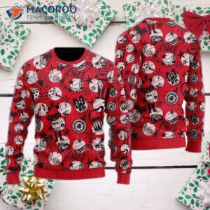 Red Christmas Nutcracker Ugly Sweater
