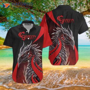 Red Dragon Unisex Hawaiian Shirts