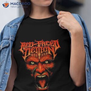 Red Faced Demon And Kid Shirt