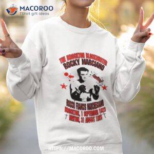 red font rocky marciano graphic shirt sweatshirt 2
