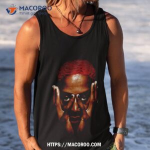 red rare dennis rodman shirt tank top
