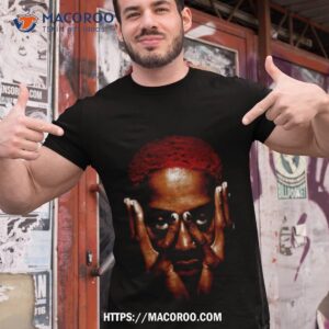 Red Rare Dennis Rodman Shirt
