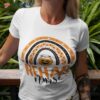 Rehab Nurse Halloween Rainbow Leopard Print Nursing Shirt