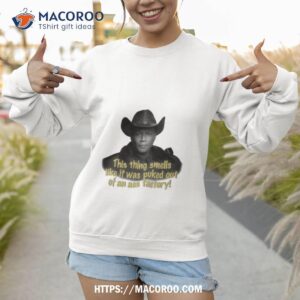 resident alien sheriff thompson ass factory shirt sweatshirt 1