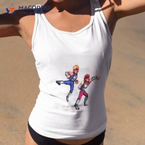 retro arcade fighting double dragon shirt tank top 2