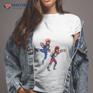 Retro Arcade Fighting Double Dragon Shirt