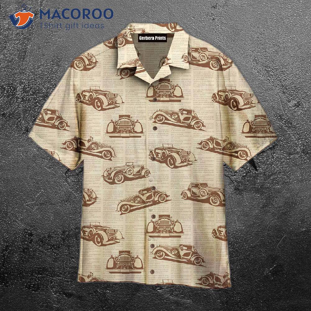 Retro Cars, Old Newspapers, And Hawaiian Shirts Retro Cars, Old Newspapers, And Hawaiian Shirts