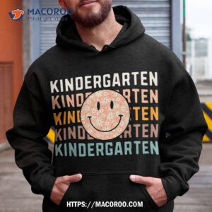 retro floral kindergarten teachers back to school student shirt hoodie