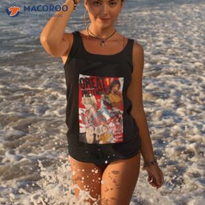 Retro Great Pretender Main Characters Spread Anime Shirt 3 retro great pretender main characters spread anime shirt tank top