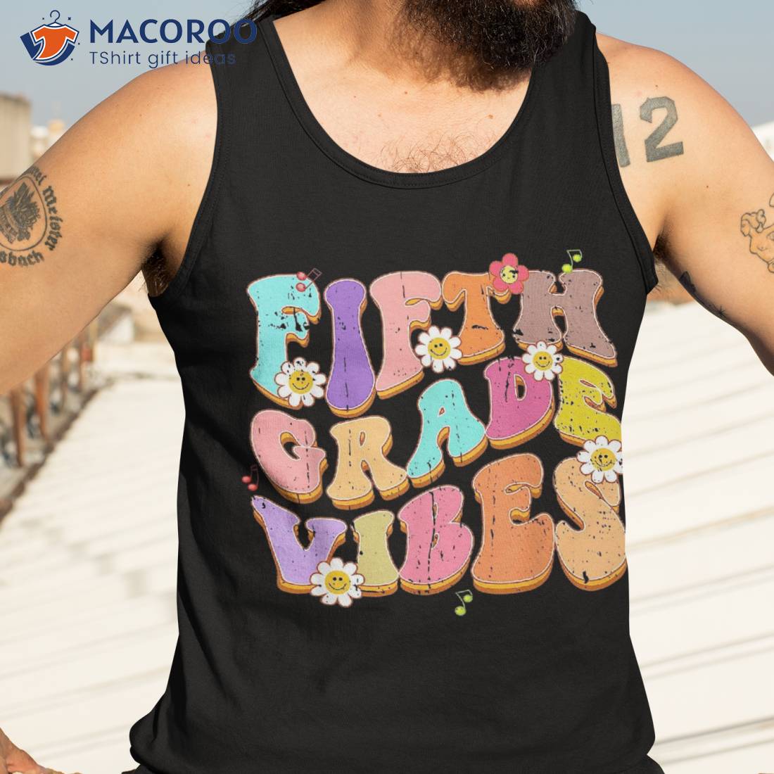 Retro Groovy Fifth Grade Vibes 5th Back To School Kid Shirt Retro Groovy Fifth Grade Vibes 5th Back To School Kid Shirt