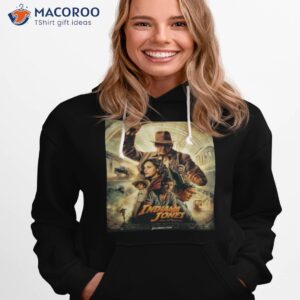 retro indiana jones and the dial of destiny 2023 tshirt hoodie 1