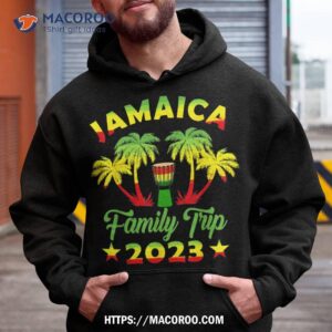 Retro Jamaica Family Vacation 2023 Jamaican Holiday Trip Shirt