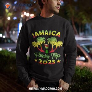retro jamaica family vacation 2023 jamaican holiday trip shirt sweatshirt