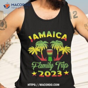 retro jamaica family vacation 2023 jamaican holiday trip shirt tank top 3