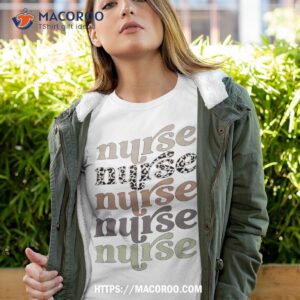 retro leopard nurse life registered nurse tee nurse s day shirt tshirt 4