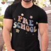 Retro Preschool Teacher Funny Back To School Gift Shirt