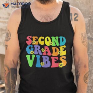 retro second 2nd grade vibes back to school teacher boy girl shirt tank top