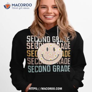 retro second grade teacher kid back to school 2nd grade team shirt hoodie 1