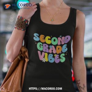 retro second grade vibes back to school teacher students shirt tank top 4