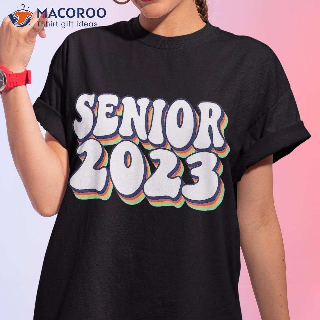 Senior T Shirt 2023 | Retro Design 