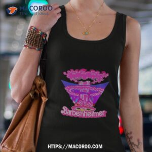 retro style barbenheimer shirt tank top 4