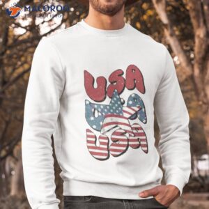 retro usa star flag svg funny 4th of july shirt sweatshirt
