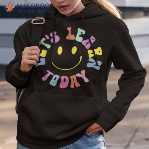 retro vintage let s learn today funny teacher inspirational shirt hoodie 3