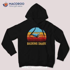 Retro Vintage Style Sunset Basking Shark Shirt