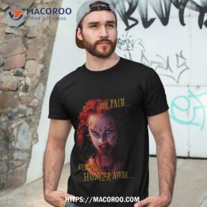 return of the living dead iii julie the pain keep the hunger away shirt tshirt 3