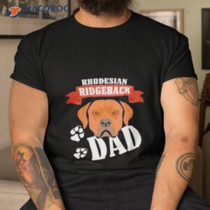 Rhodesian Ridgeback Dad Shirt