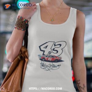 Richard Petty 43 Car Signature Shirt