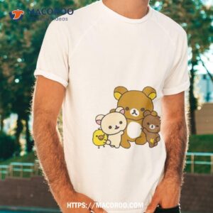 rilakkuma big family shirt tshirt