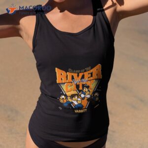 River City Fc Orange Logo Double Dragon Shirt