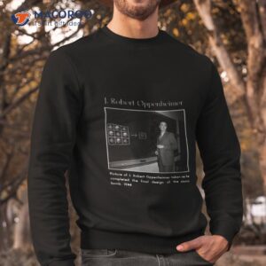 robert oppenheimer atomic bomb design minecraft meme shirt sweatshirt
