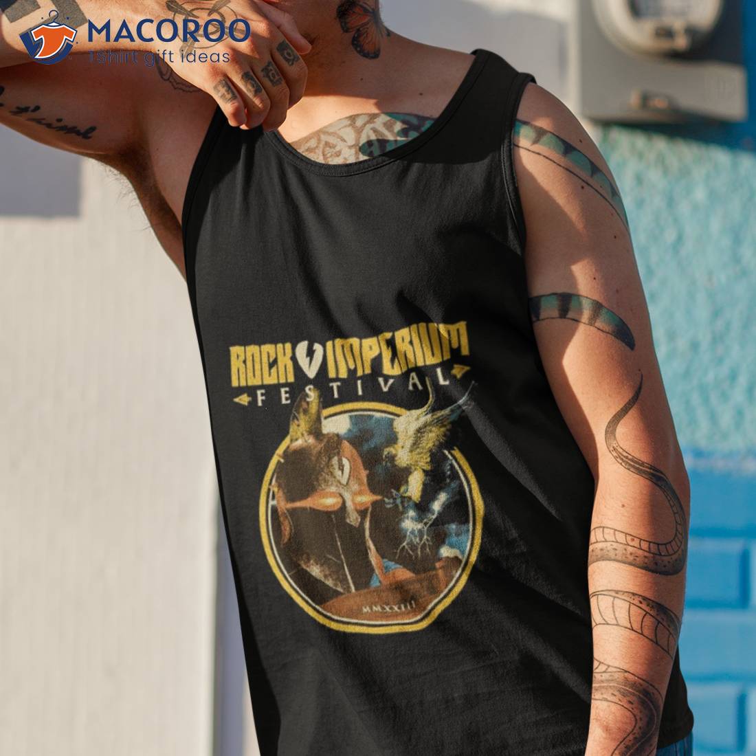 Rock Imperium Festival Oficial 2023 Marron Shirt Tank Top 1