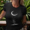 Rock On Skeleton Moon Band Tees – And Roll Graphic Shirt