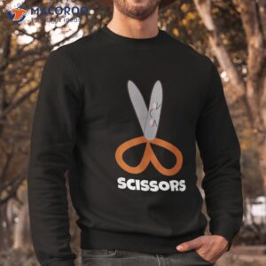 rock paper scissors shirt funny group halloween costumes sweatshirt