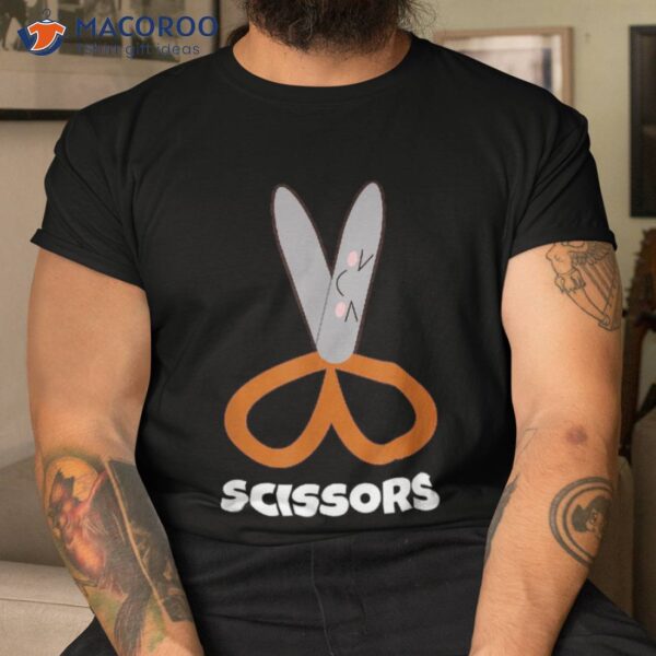 Rock Paper Scissors Shirt Funny Group Halloween Costumes