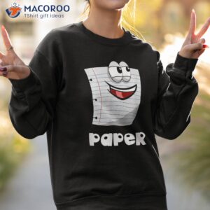 rock paper scissors shirt group halloween costume sweatshirt 2