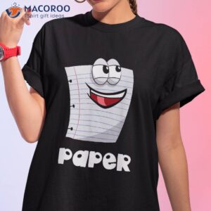 rock paper scissors shirt group halloween costume tshirt 1